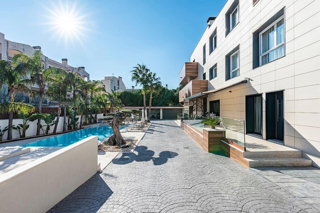 5 Stelle Piscina, Jacuzzi, Wifi - 2 Min Dal Mare Miami Playa Exterior foto