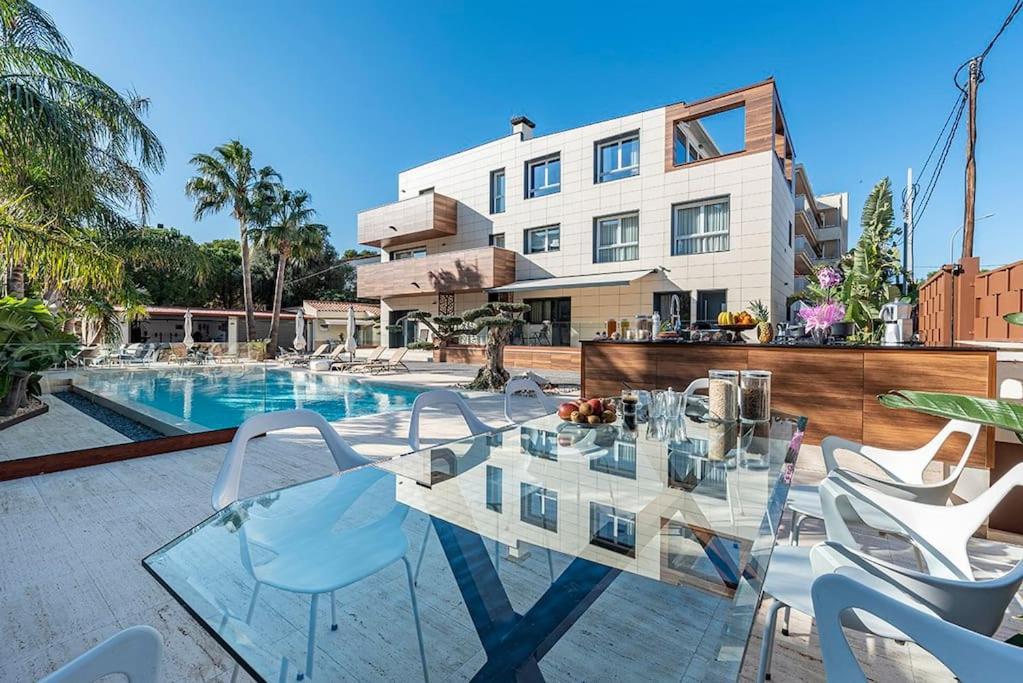 5 Stelle Piscina, Jacuzzi, Wifi - 2 Min Dal Mare Miami Playa Exterior foto